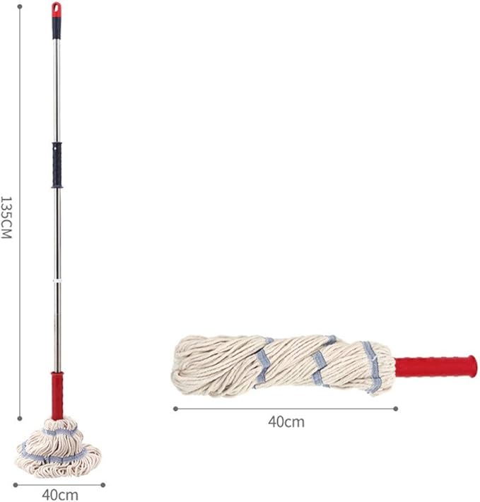 Mop - Floor Cleaning System Washable Pads Cleaner for Hardwood Laminate Tile Dry Wet Reusable Dust