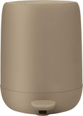 Blomus SONO Pedal Bin Wastebasket 3Liter/0.8 Gallon Tan Soft Close