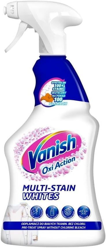 Vanish Oxi Action White Stain Remover Spray 500 ml