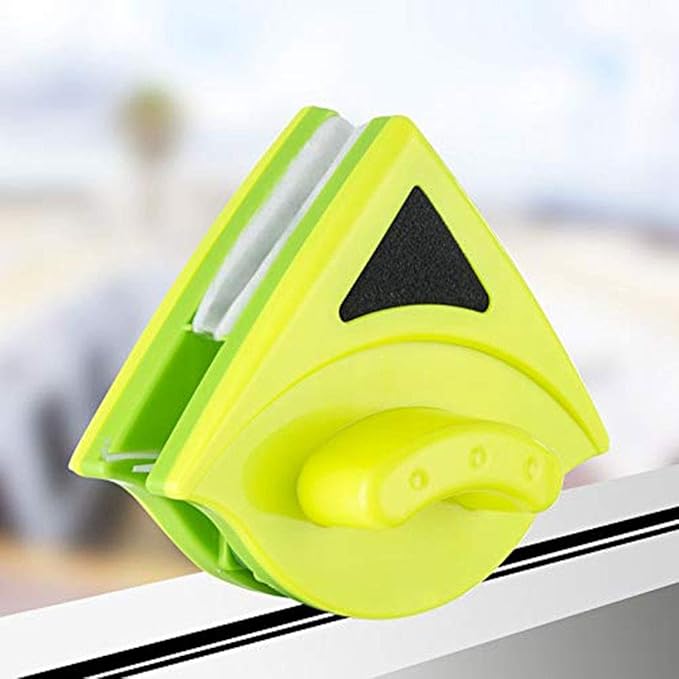 Glass Wiping Artifact Double-Layer Hollow Thick Glass Window Adjustable Magnetic High-Rise Cleaner