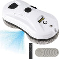 Window Cleaner Robot with Ultrasonic 5600PA Auto Water Glass Cleaning Automatic Smart Robot CleanerWindow Vacuum Cleaner with Control Windows/Tiles/Class Door Indoor Outdoor