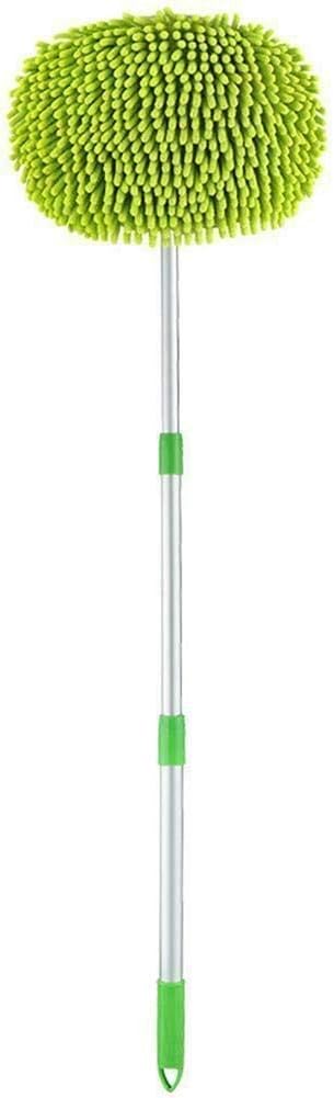 Retractable Car Wash Mop Dust Removal Detachable Dual-use Super Cleaning Water Portable Absorption Rag Tool