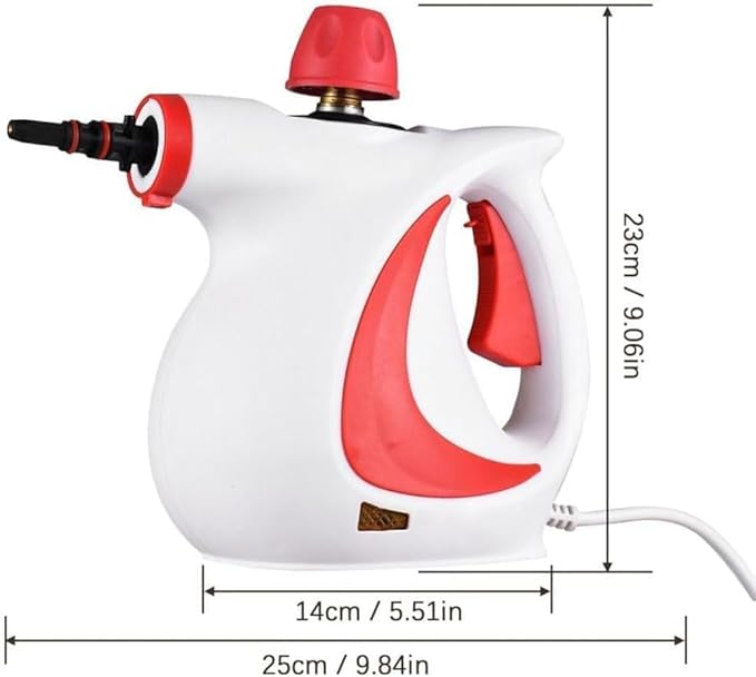 Handheld Steam Cleaner 10 in 1 Handheld Pressure Multi Purpose Cleaner Home Use (Blue)