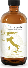 Bergamot Essential Oil - Direct from Citrusmade in Sicily- Pure Essential Oil for Diffusers and Aromatherapy | 100% Pure Therapeutic Grade (8oz)