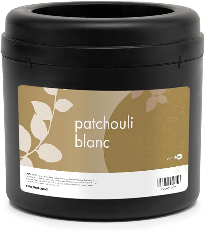 ScentAir Whisper Home Monthly Plug-in Refill Fragrance Cartridge for Home and Office Patchouli Blanc