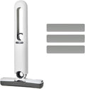 Mini Mop Self Squeeze Powerful Household Clean Tools No Hand Wash Absorbent for Bathroom Kitchen Desktop(1 Handle 4 Head)
