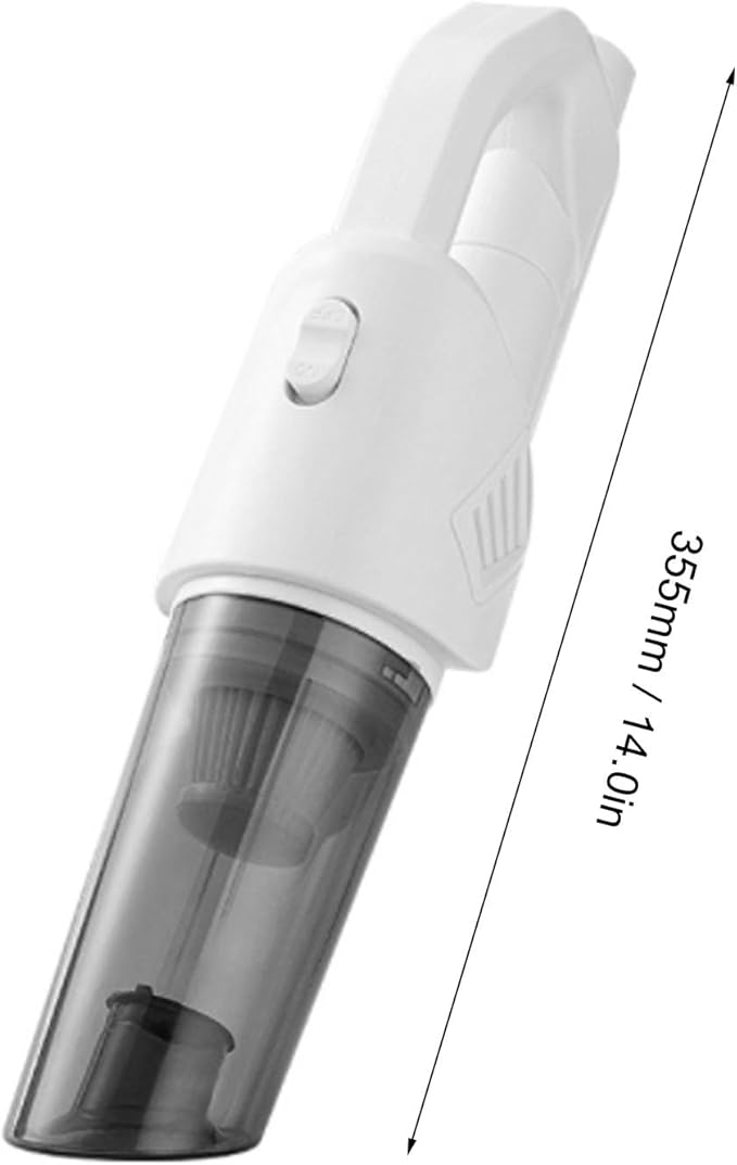 Home Lightweight Stick Vacuum Cleaner Powerful Suction Cordless Multi Surfaces Lightweight 2 in 1 Handheld Vacuum White Stick Lightweight Vacuum
