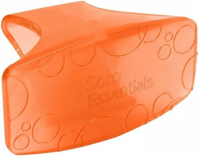 Soro Essentials- Mango Eco Bowl Clip Air Freshener Deodorizer Set of 12- Long Lasting Odor-Fighting Eco Clip Air Freshener Toilet Bowl Freshener Air Fresheners for Home Bathroom and Kitchen