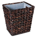 Threshold New Wastebasket Dark Weave