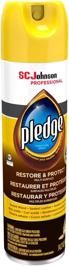 SC Johnson Professional Pledge Revive It Moisturizes and Revitalizes Surfaces Aerosol 14.2 Oz (Pack Of 6)