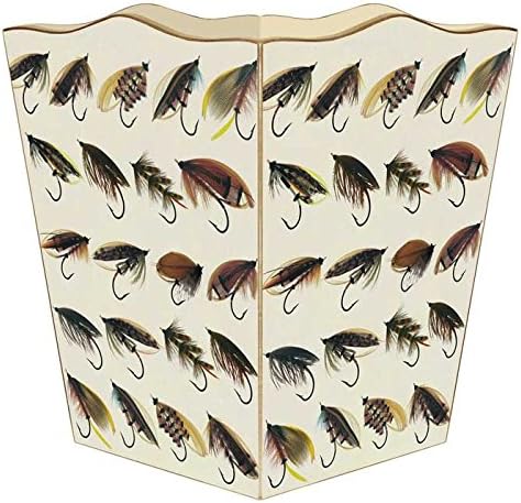Marye-Kelley WB1879 - Fly Fishing Wastepaper Basket