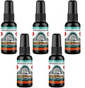 BluntPower (Caribbean Escape 5 Pack) Concentrated Odor Eliminator and Diffuser Oil - Room Deodorizer Odor Eliminator and Smoke Eliminator Spray - Premium Oil Based Air Freshener &amp Odor Eliminat