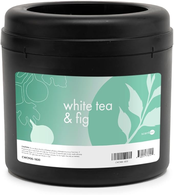 ScentAir Whisper Home Monthly Plug-in Refill Fragrance Cartridge for Home and Office White Tea &amp Fig
