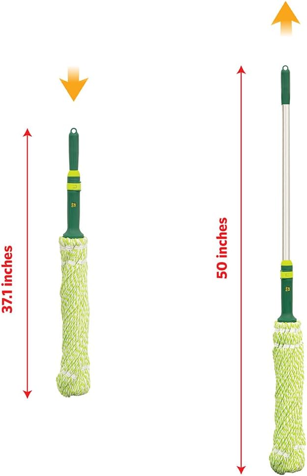 Pine-Sol Broom &amp Mop Cleaning Set - All-in-One Floor Cleaning Kit with Angled Broom and Dustpan Twist &amp Microfiber Mops Mini Dustpan with Brush and Wall Mount Storage Rack - 7 Pieces