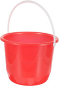 SAFIGLE 5L Plastic Bucket with Handle for Household Cleaning Gardening and Pet Care - Lightweight Multipurpose Water Pail for Indoor and Outdoor Use