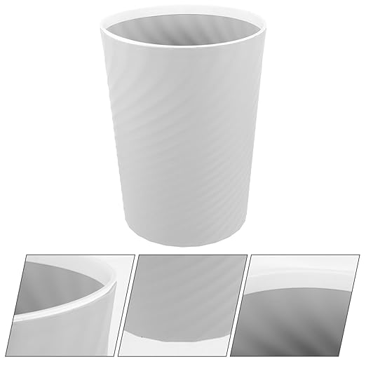 Alipis Plastic Wastebasket with Opening Sturdy Design for Home Office Versatile Litter Box for Compact Spaces for Bedrooms Bathrooms and Kitchens Great Housewarming
