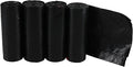 13 Gallon Plastic Garbage Bags with Drawstring 208 Counts Drawstring Trash Bags Black