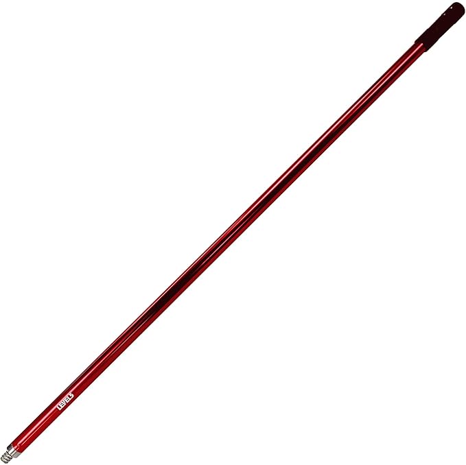 LEVEL5 48 Inch Fixed Sanding Pole | ACME Threaded Drywall Finishing Handle For Radial Sanding Heads | 5-343