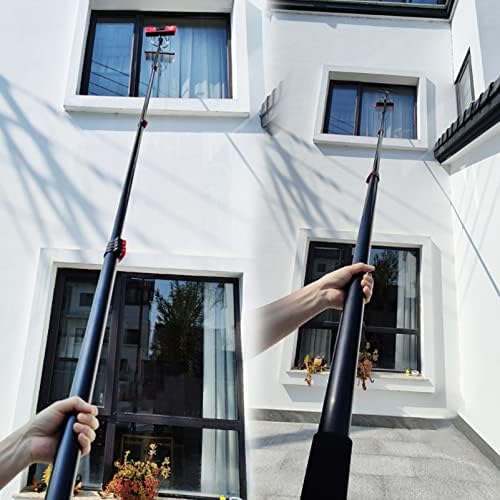 Water Fed Pole Kit Window Cleaning Pole 12-36ft Water Fed Telescopic Brush/Extendable Cleaner Conservatory Roof Suitable for Photovoltaic Panel Cleaning Trucks39FT/12M
