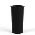 22 Gallon Black Round Waste Basket | 88 Qt Trash Can