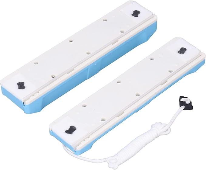 Magnetic Window Cleaner Double-Sided Glider Glass Washing Wiper Prevent Falling Glass Cleaning Brush Tool for Indoor Outdoor High Floors
