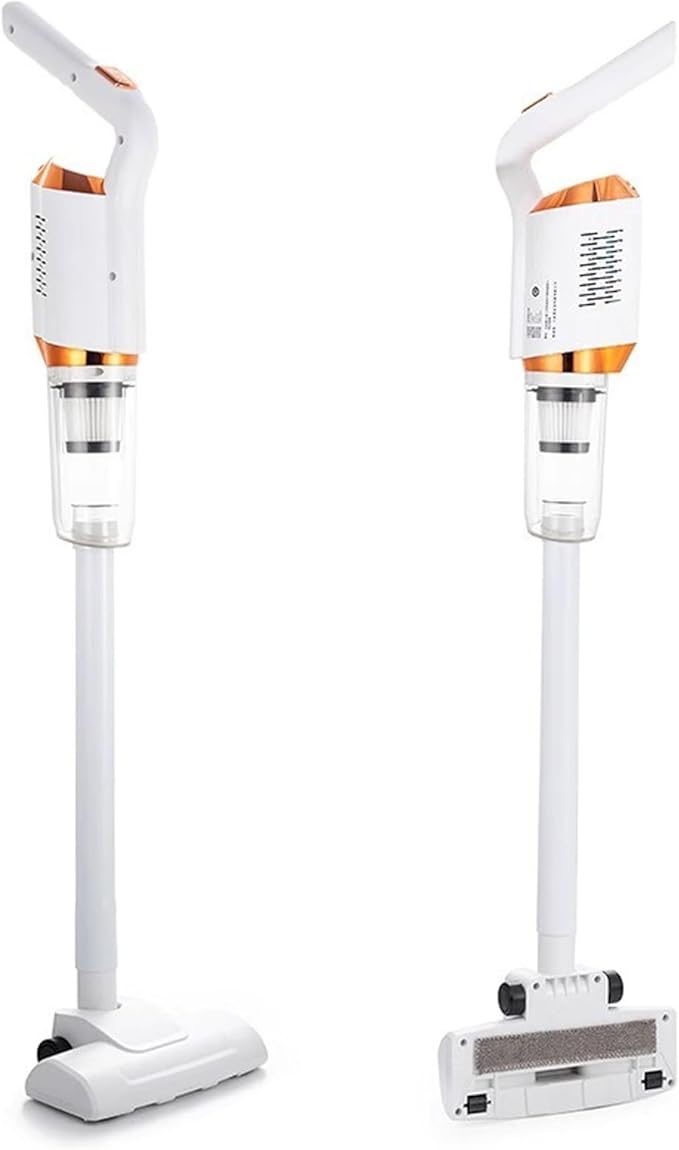 FQIZJM Vacuum Cleaner Cordless Vacuum Handheld Rechargeable 8500Pa Suction Mopping Machine for Pet Hair and Floor Device White