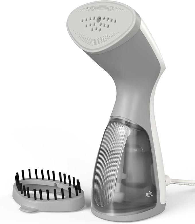 BEAUTURAL Steamer for Clothes Portable and Handheld Garment Wrinkle Remover Fast 25s Heat-up 120V Only (Not for 220V Europe)