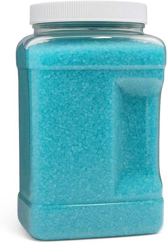 Premium Laundry Scent Booster Crystals Turquoise Blue 9 lbs Long-Lasting Fresh Fragrance Compatible with Standard and HE Washers