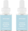 Pura Smart Home Plug-in Diffuser Refills by Apotheke (Orange Blossom Neroli 2-Pack) - Pura Fragrance Refills - Long-Lasting Air Freshener Fragrance Products with Perfume-Grade Essential Oils