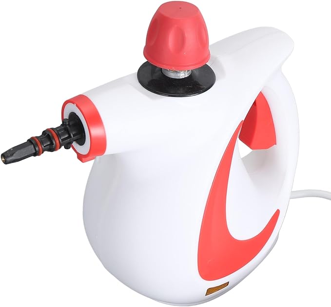 High Pressure Handheld Steam Cleaner Efficient Handheld Steamer Fast Heating Pressurized Steam Cleaners for Air Conditioner Kitchen Hoods (US Plug 110V)