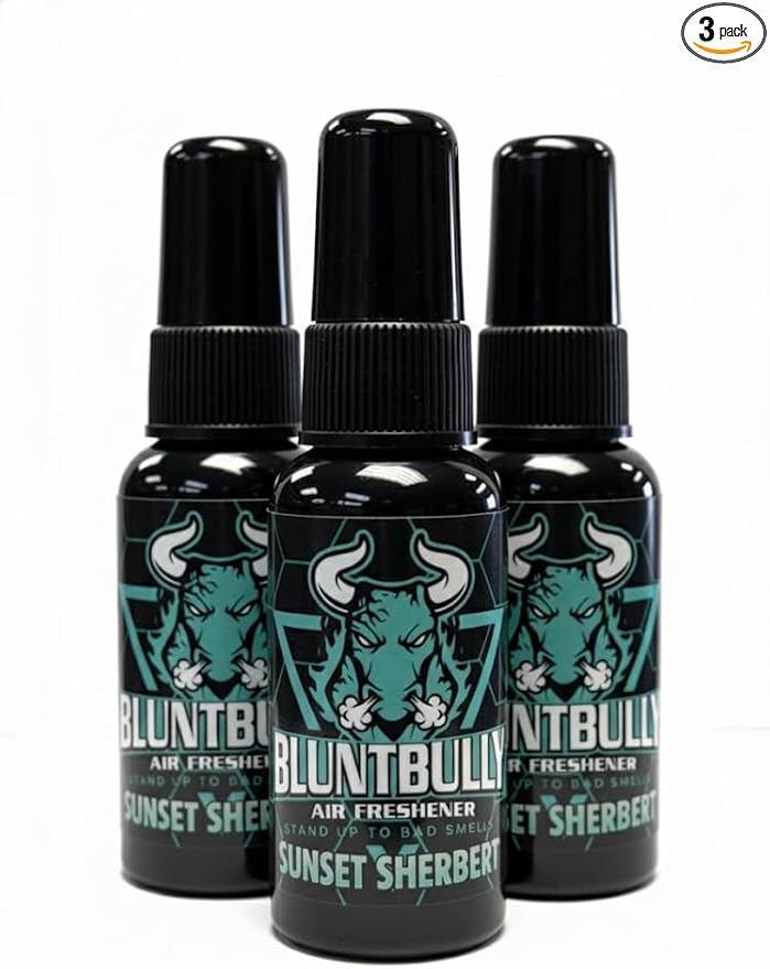 Air Freshener (Sunset Sherbert) (3 Pack) Premium Oil Based Air Freshener Spray. Long-Lasting Room Bathroom Office &amp Car Scent | Eliminates Odors from Smoke Pets &amp More