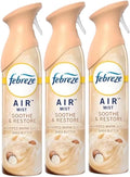 F.e.b.r.e.z.e Air Freshener -AIR MIST - 3 Ct 8.8 Fl oz (Whipped Warm Sugar)