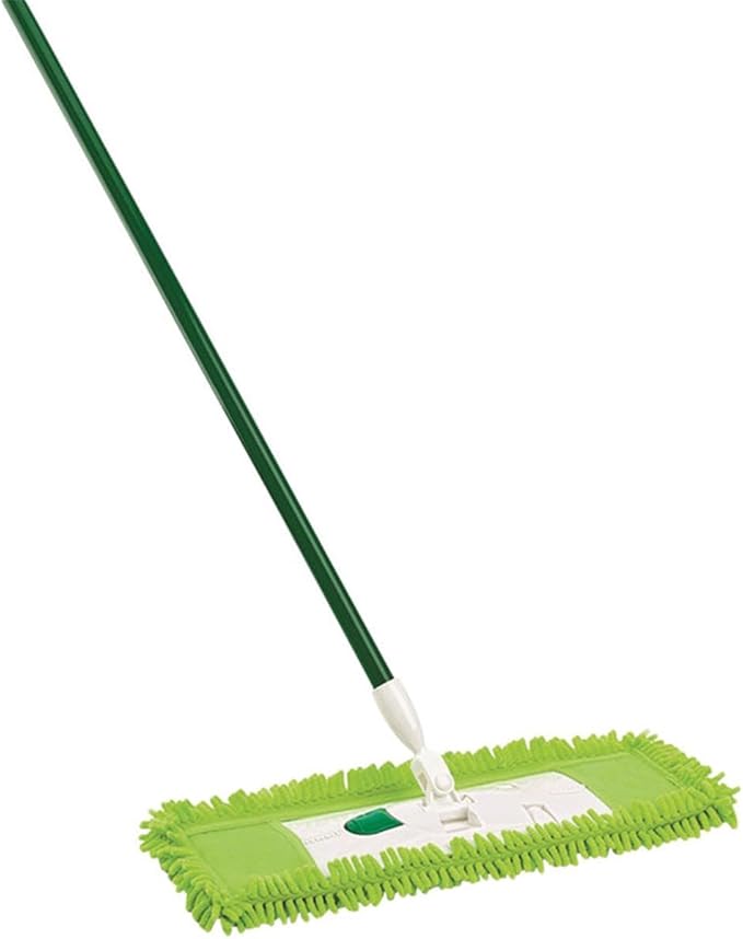 18.75 in. Wet &amp Dry Dust Mop Pad Green &amp White - Pack of 6