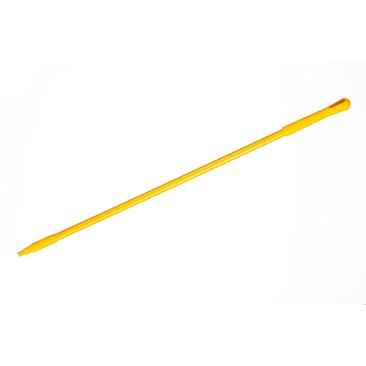 SPARTA 48 Fiberglass Replacement Handle with 3/4 Acme Thread Tip Polyester Veil Reinforced Hanging Cap Commercial Cleaning Yellow