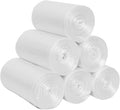 Thicken Plastic Trash Bags 6 Rolls 45x50cm 30 Bags Each Disposable for Home Wastebasket Liners