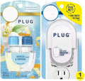 F.e.b.r.e.z.e Odor-Fighting Fade Defy Plug Air Freshener (1 Refill) of 0.87 Fl Oz + Starter Kit (Zesty Orange Blossom)