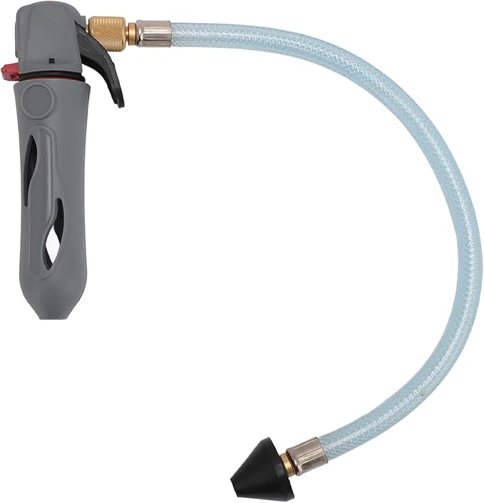 AC Drain Line Cleaner AC Drain Line Cleaner Tool with Flexible Hose Pipe for HVAC Clogs for A/C Condensate Lines Cleaner Portable Opener Tool for Condensate Line(Grey)