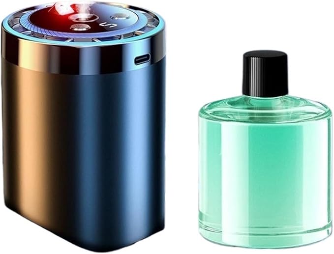 5 Modes Car Air Freshener - Electric Aroma Diffuser for Car Air Vent - Essential Oil Mist Humidifier &amp Aromatherapy Fragrance Diffuser(Encounter)