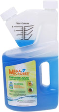 MegaMicrobesNo-Mixing Liquid Drain Septic Trap and Pump Treatment 32 Ounces in Convenient 32 oz Bottle (32