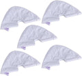5PCS Steam Cleaner Parts Mop Pads Replacement Compatible For Shark S3501/V19022/S878/S3550/S3601Series Steam Cleaner Cloths
