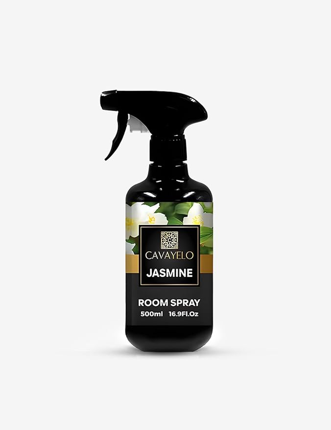 Jasmine Room Spray 500ml 16.9 Fl Oz Liquid Spray Air Freshener Odor Elimination for Home