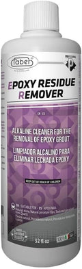 FABER Epoxy Residue Remover Alkaline Cleaner (950mL) Removes Epoxy Grout Residue and Film Paint and Other Synthetic Residue