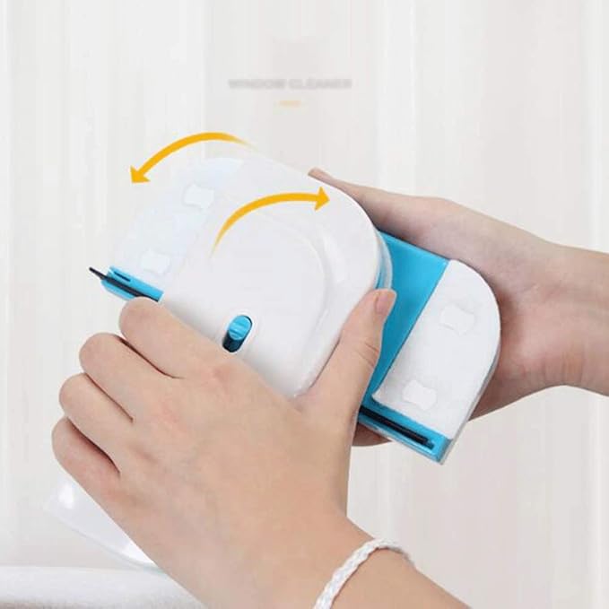 Glass Wiper - Double-Sided Window Cleaning The Magnetic Cleaner for Glazed Windows Fit