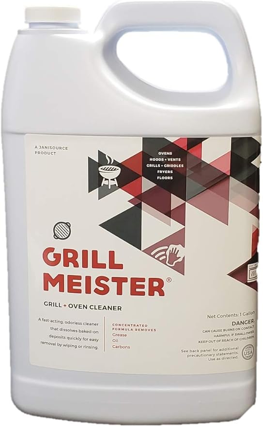 GrillMeister Grill Grate &amp Oven - Heavy Duty Cleaner/Degreaser1 Gallon
