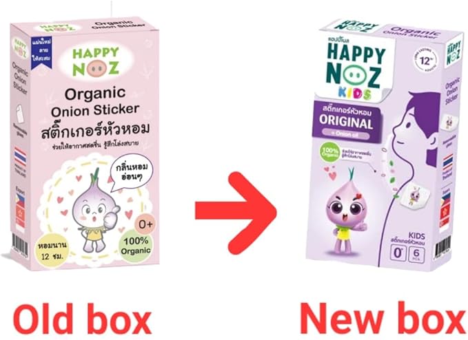 Organic Air Freshener – Organic Onion Stickers for Air – Premium Deodorizing Sheets with Shallot Eucalyptus Lavender &amp Peppermint – Ideal for Kids &amp Adults (6 Box 36 Pcs)