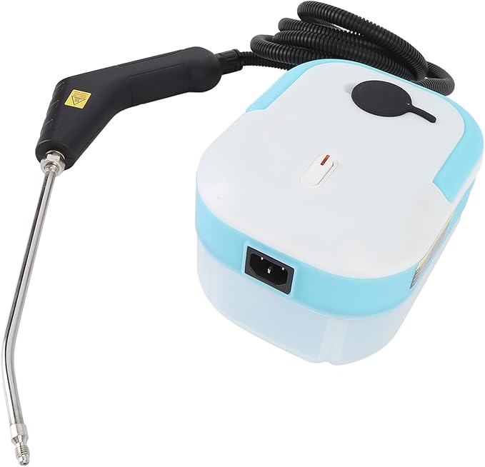 Handheld Steam Cleaner Powerful 1200W Fast Heating Multi Functional Car Steamer for Kitchen Bathroom Tile (27cm*16cm*16cm)