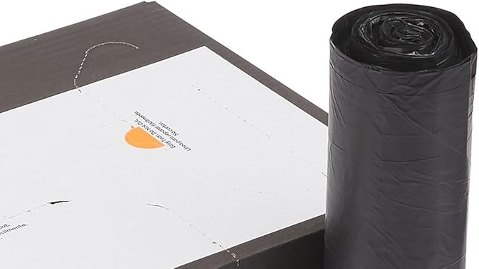 Coastwide Professional Linear Low Density Black Trash Bags 55 Gallon 100 Bags/Box