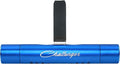 iPick Image for Dodge Challenger Classic Car Vent Air Freshener Clip - Official Licensed Blue Aluminum with Adjustable Window + 10 Refill Sticks