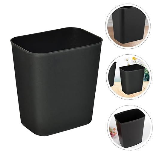 Luxshiny 2pcs Compact Trash Can Multi Use Garbage Bin for Bathroom Office and Home Stylish and Wastebasket for Easy Disposal of Household Waste