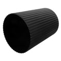 GARVALON Large Plastic Garbage Container Bin Trash Can for Kitchen Office Bathroom and More Sturdy Wastebasket for Versatile Use Modern Design for Home and Commercial Spaces